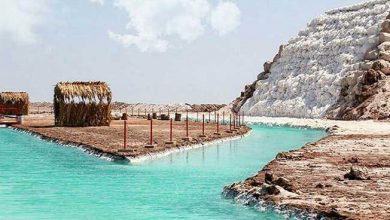 آبشار نمکی پتاس اصفهان