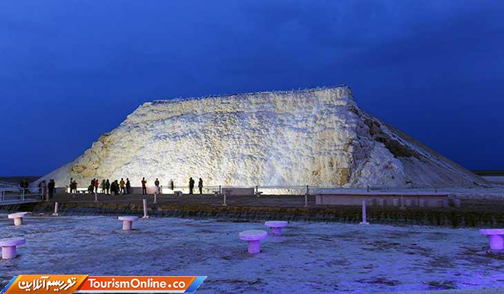 آبشار نمکی پتاس اصفهان