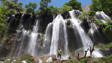 آبشار زردلیمه چهارمحال و بختیاری