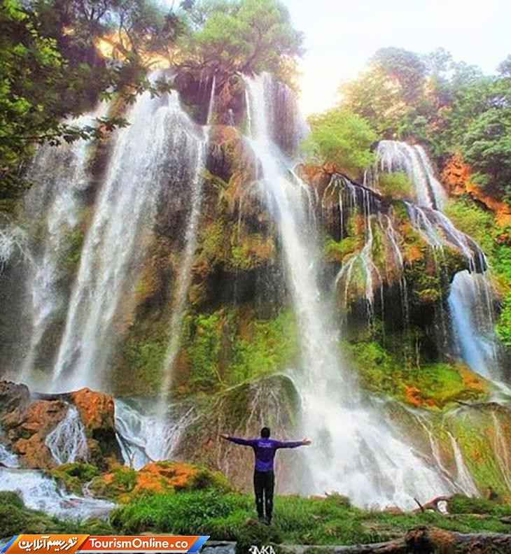 آبشار زردلیمه چهارمحال و بختیاری