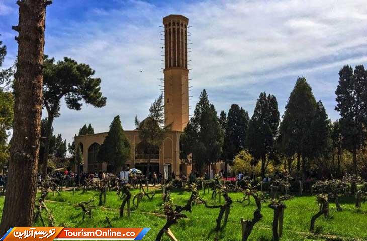 باغ دولت آباد یزد بزرگترین بادگیر جهان