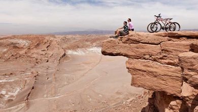 دره ماه شیلی بیابان آتاکاما