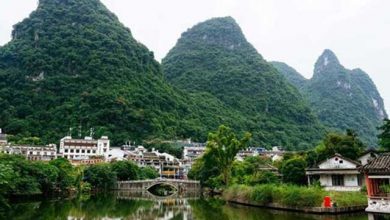 شهری زیبا در چین