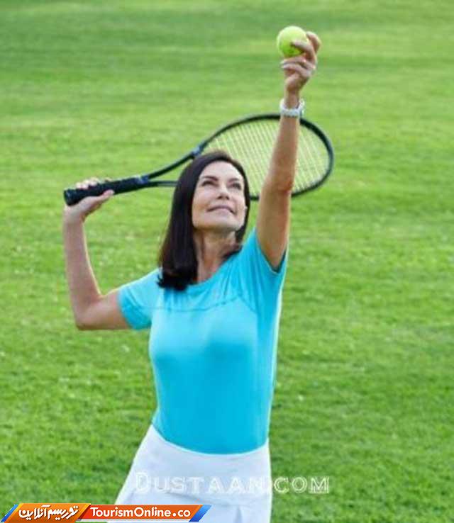 زن جذاب 70 ساله