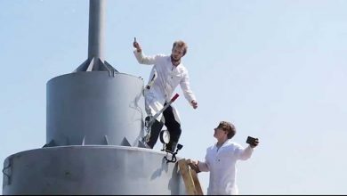 فوران بطری نوشابه