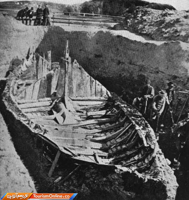 قایق باستانی ایرلند