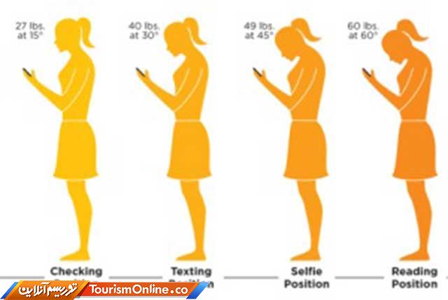 استفاده زیاد از موبایل