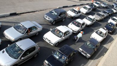 ترافیک محور کرج چالوس