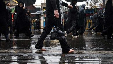 مزاسم اربعین تهران