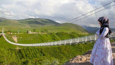 پل معلق مشگین شهر