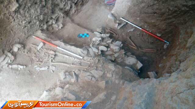 کشف اسکلت تپه اشرف