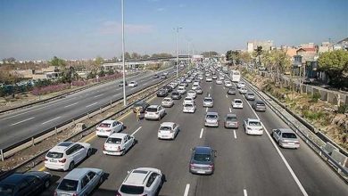 وضعیت ترافیکی جاده