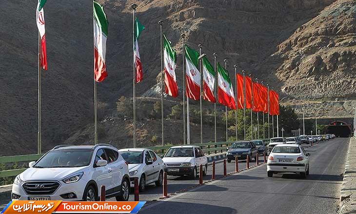 ترافیک سنگین محور هراز