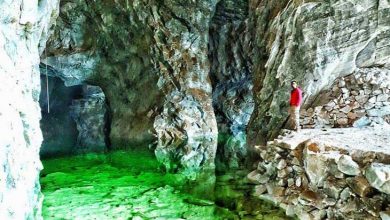 غار نمکی گرمسار