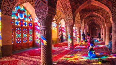 مسجد صورتی شیراز