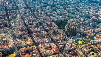 معماری زیبا بارسلون