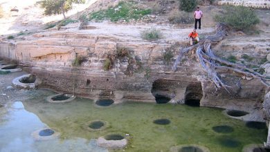 چاه های تل آب یا طلا در قشم