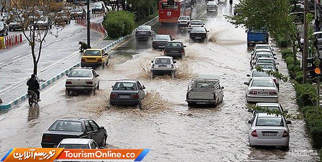 بارش شدید باران