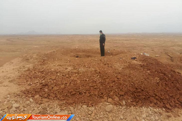 حفار غیرمجاز داورزن