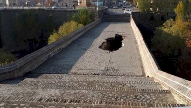 مرمت پل تاریخی خاتون