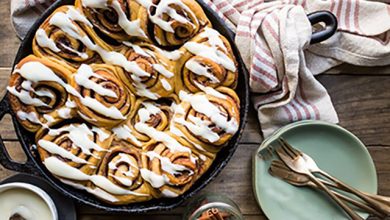 شیرینی دارچین و زنجبیل