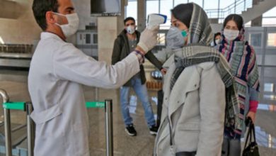 تست کرونا مسافران انگلیس