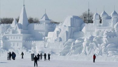 سازه‌های یخی در چین