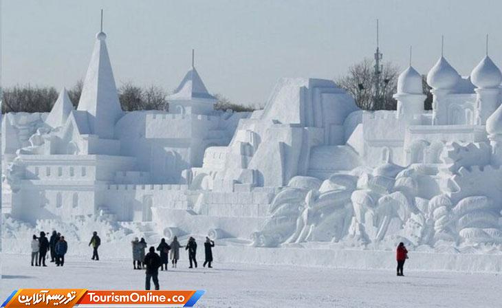 سازههای یخی در چین