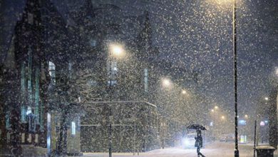 بارش برف و باران