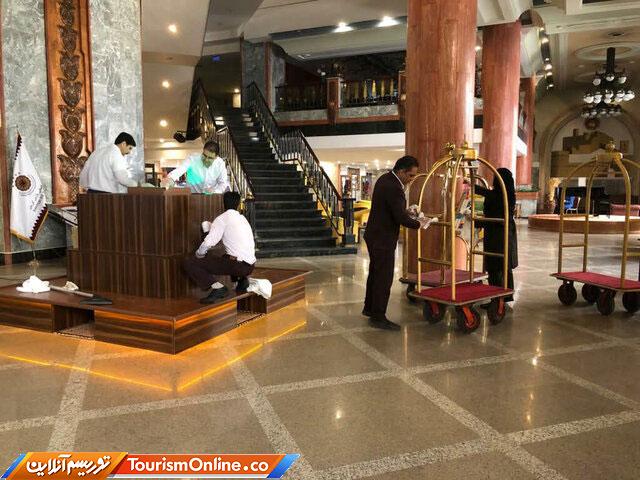 کرونا در هتل