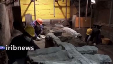 کشف کالسکه رم باستان