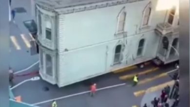 جا به جایی سازه غول‌پیکر