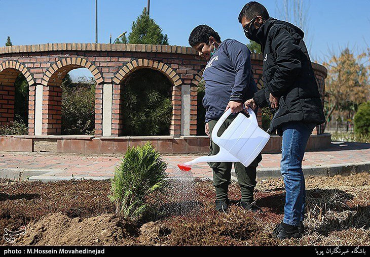 کوچه های رنگی تهران