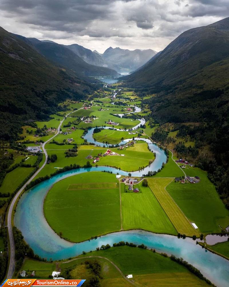 دره زیبا در نروژ
