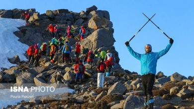 صعود به قله یخچال