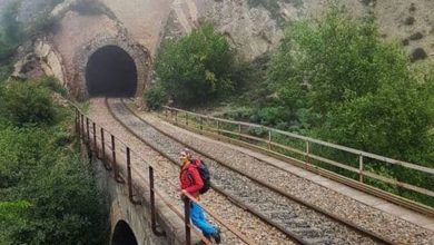 مسیر راه آهن فیروزکوه