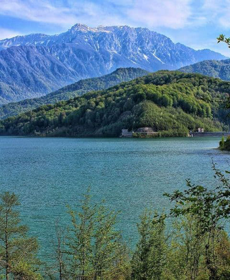 دریاچه سد بیجار گیلان