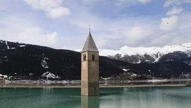 دهکده زیر آب در ایتالیا