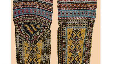 جوراب بافتنی طبیعت