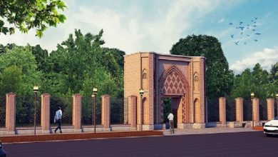 سردر تاریخی دانشگاه پردیس