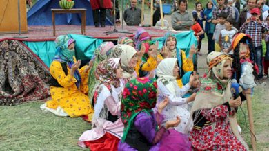 مراسم طلب باران چومچه خاتون