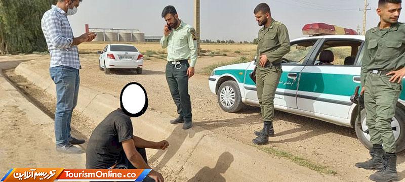 دستگیری سارق خوزستان