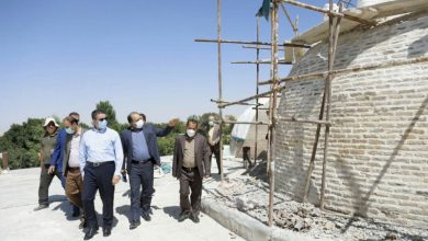 مرمت امامزادگان 72تن ساروق