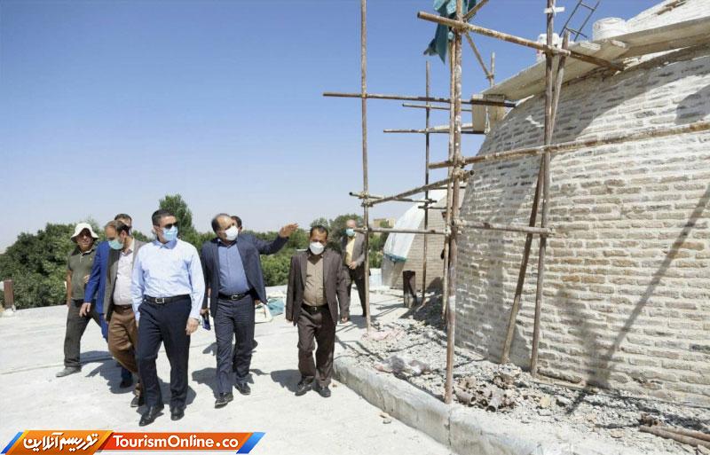 مرمت امامزادگان 72تن ساروق