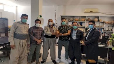 تنگ آب سفالی