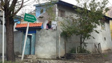 خسارت سیلاب به خانه نیما یوشیج