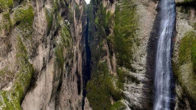 کوه مهراب و آبشار داله لان لرستان