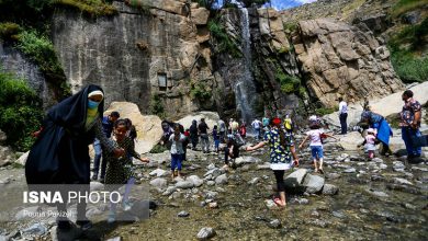 آبشار گنجنامه همدان