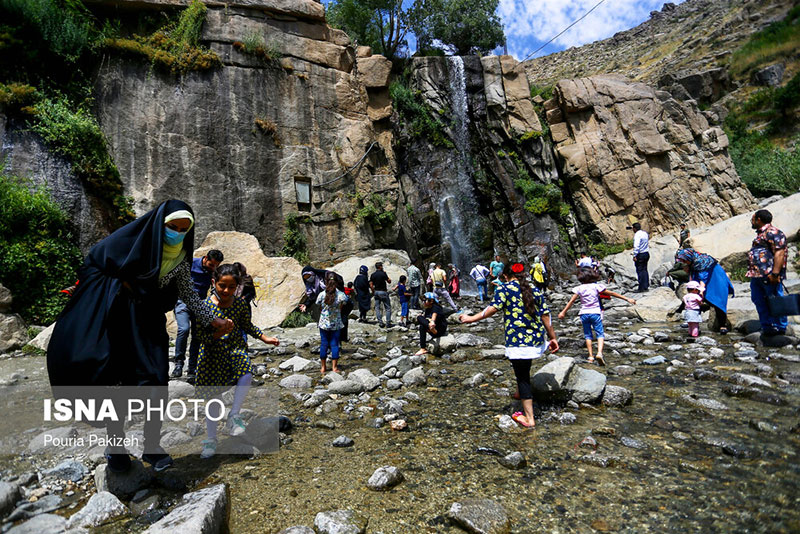 آبشار گنجنامه همدان