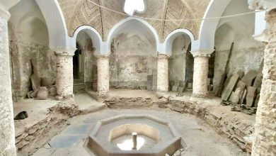 مرمت حمام چهارسوق مرکزی